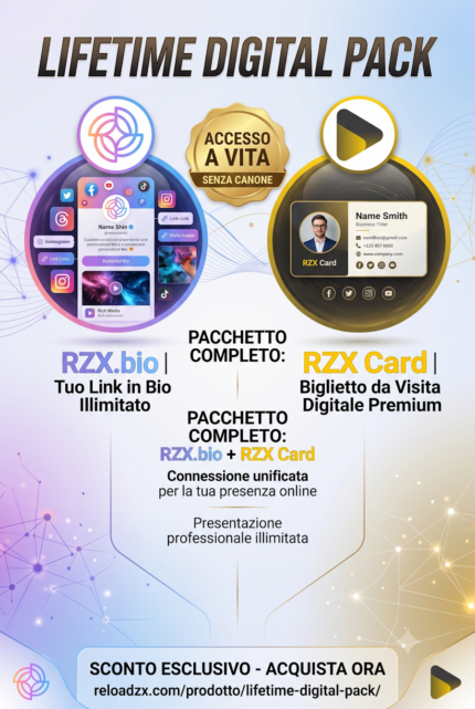 Lifetime digital pack